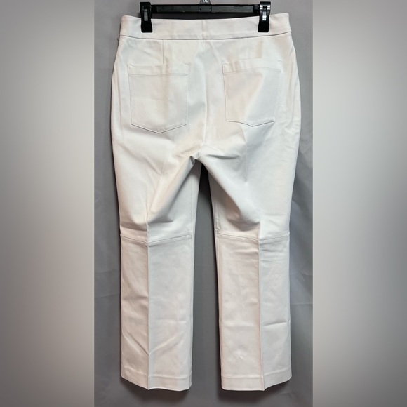 New SPANX Silver Linings Kick Flare Pull-on Pants size Large in Classic White - Picture 2 of 15